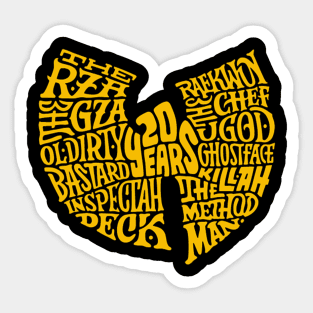 Wutang Sticker